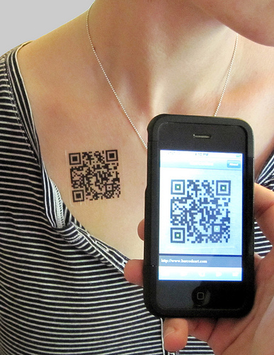 QR Codes Tattoo