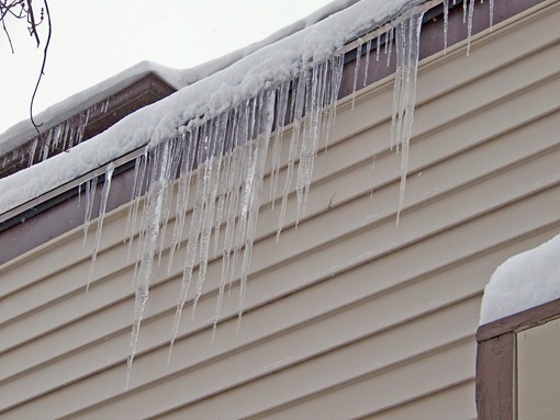 Heated gutters Heated gutters