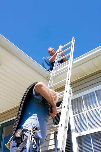 Clogged gutters