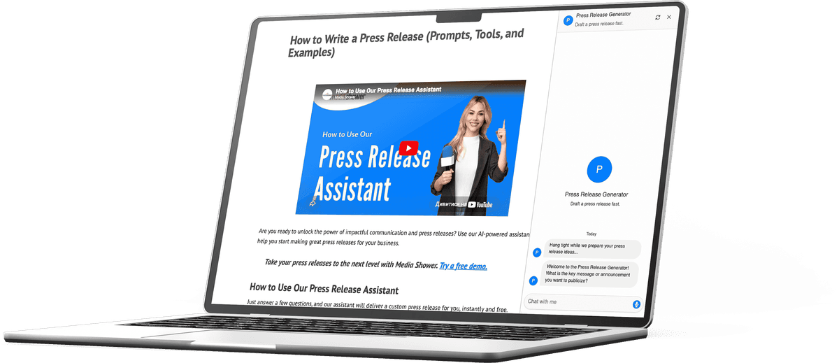 Customer-facing use cases on laptop