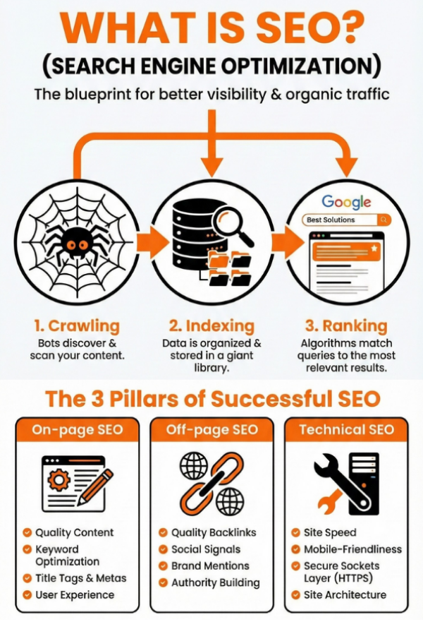 What is SEO infographic.