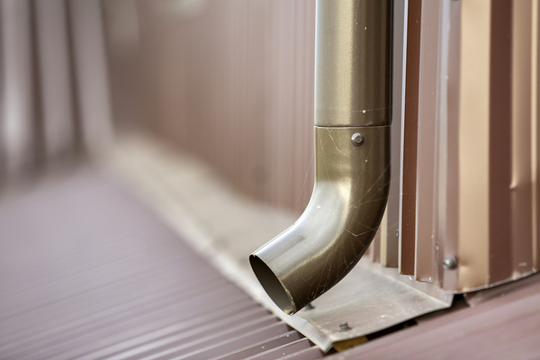 Downspout.