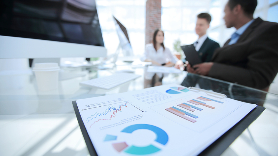 Document with charts and graphs.