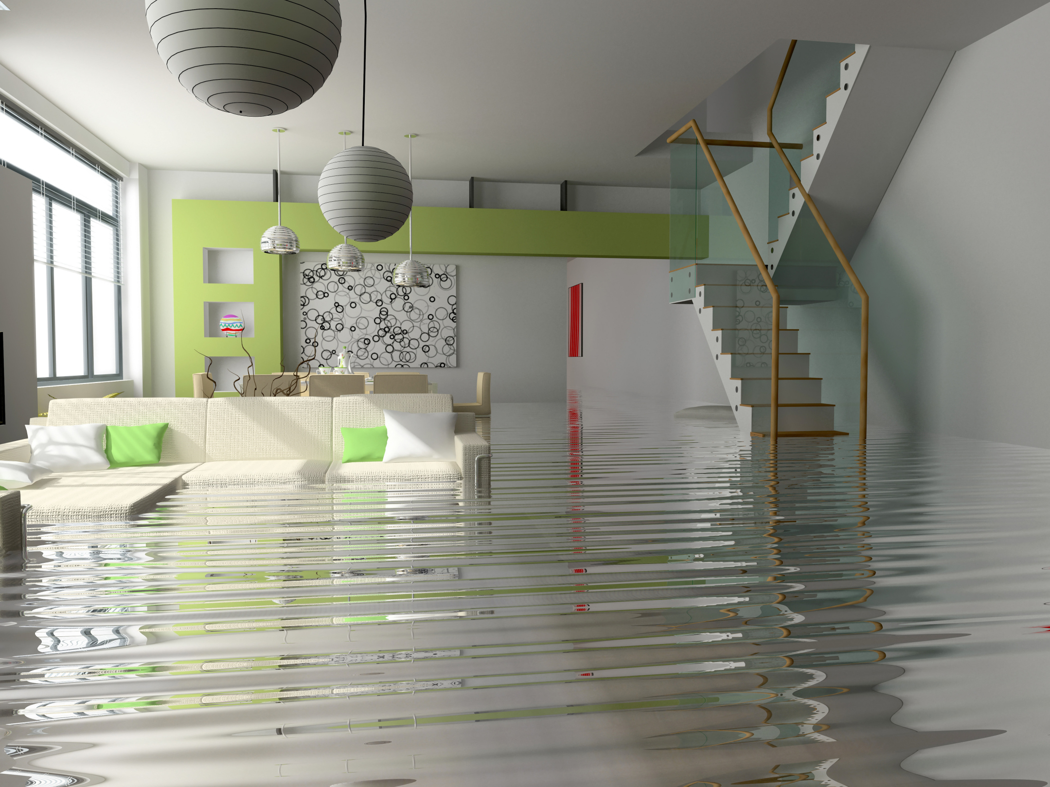 Flooded basements