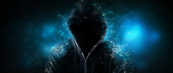IBM i - Person wearing a dark hoodie.