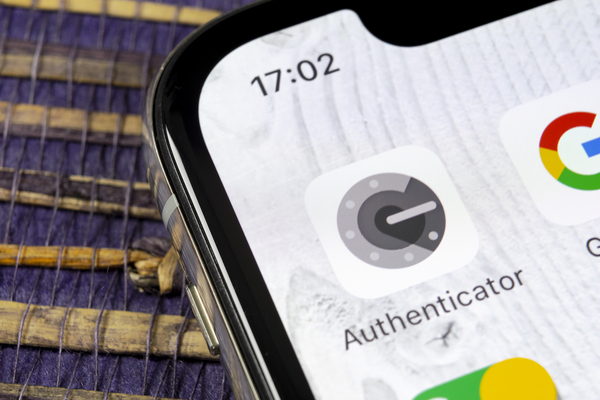 Google authenticator icon.