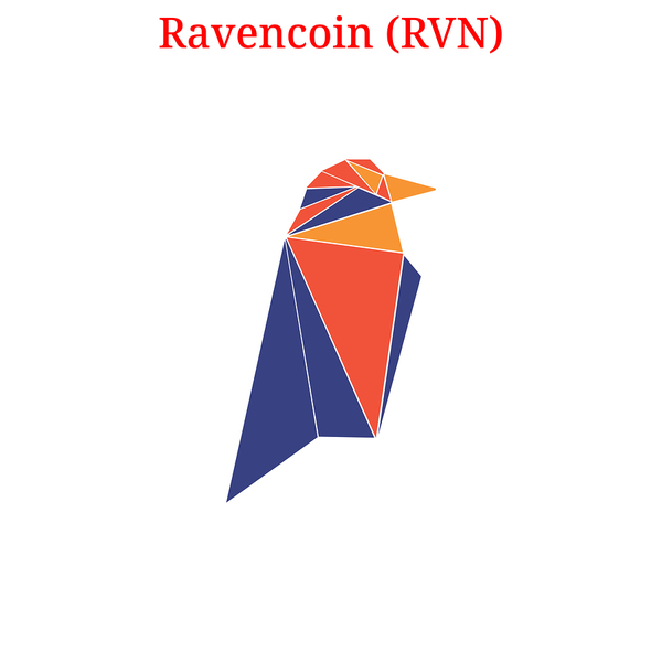 Ravencoin logo and symbol.