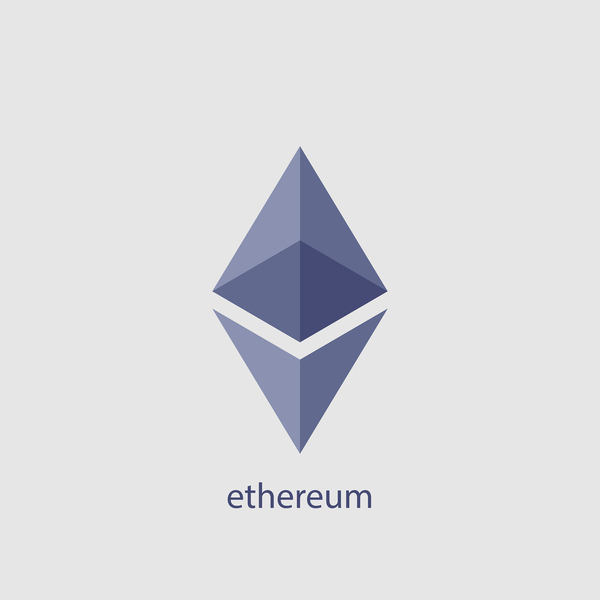 ethereum logo.