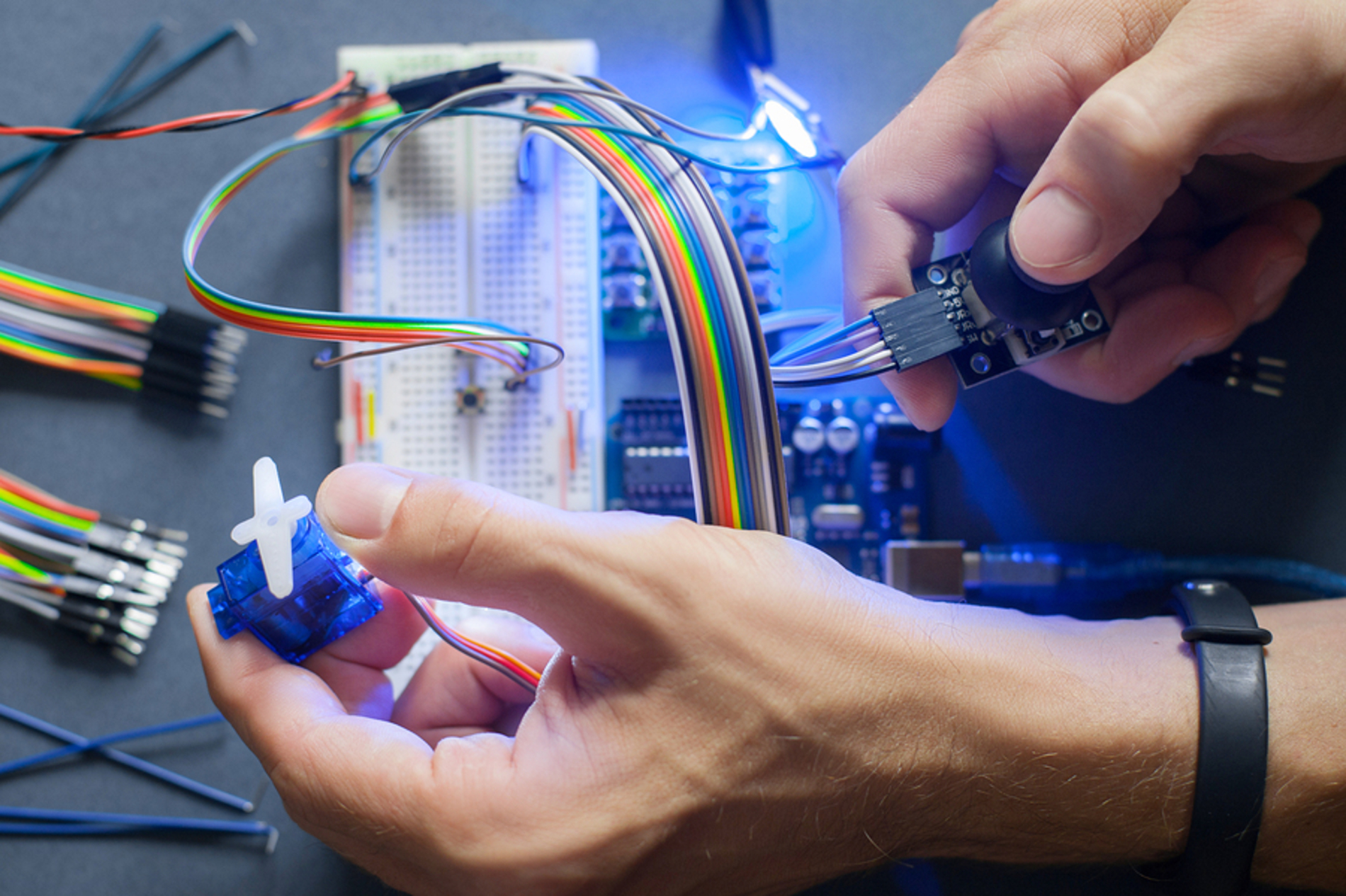 Robotics technician. Robotics technician.