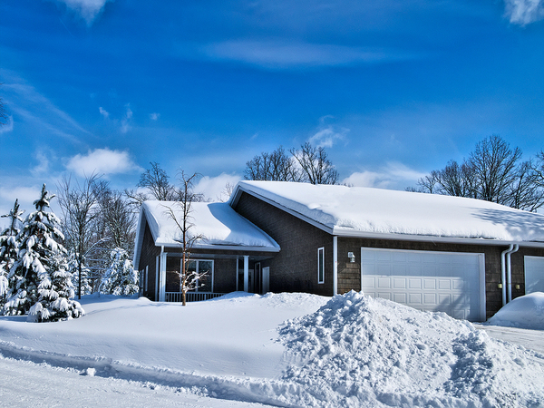 Snow is beautiful, but sometimes it can become hazardous to your home.