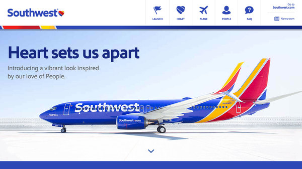 Southwest heart sets us apart page.