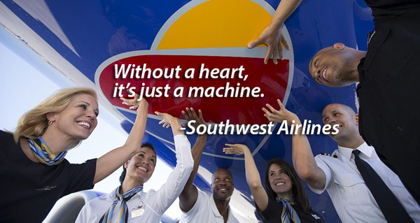 southwest airlines customer service philosophy