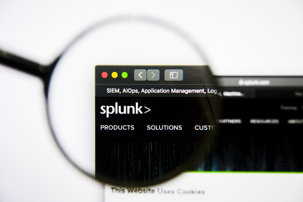 Splunk screen shot.