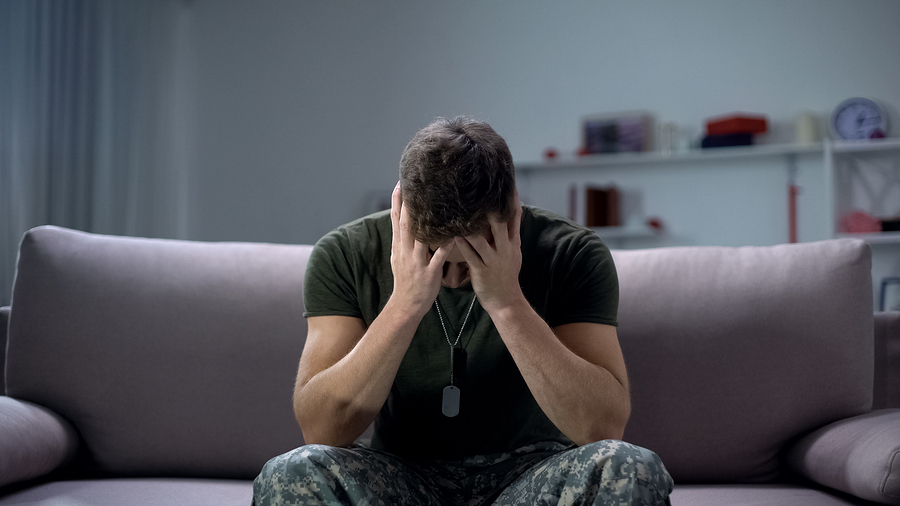 PTSD is common among the military 
