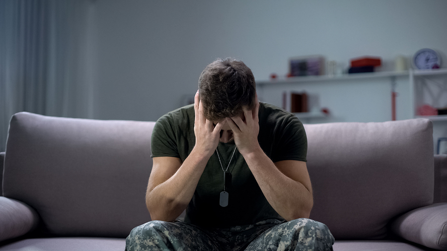 PTSD is common among the military