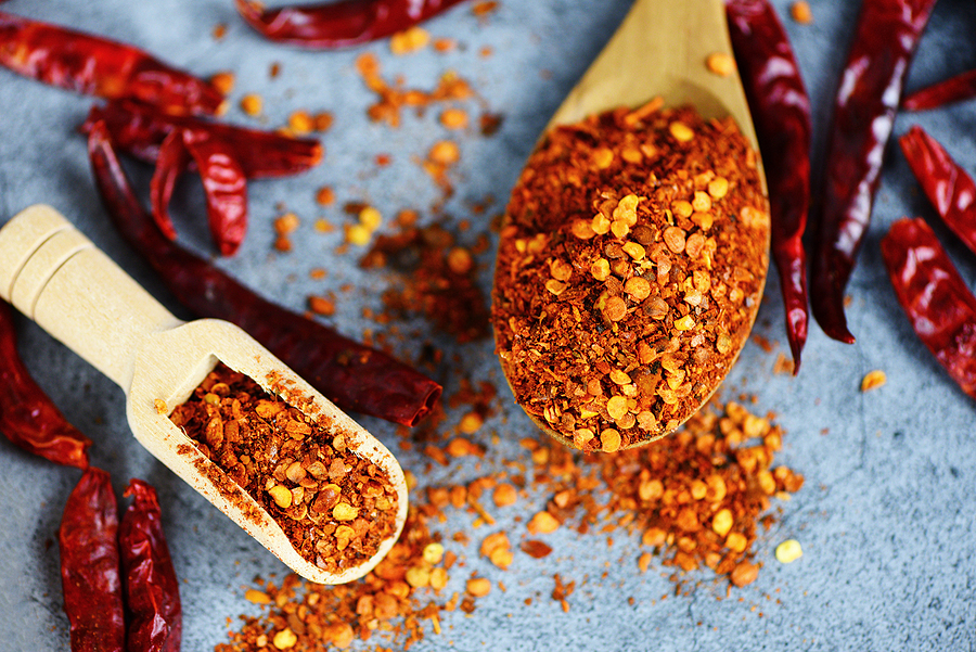 Red pepper flakes.
