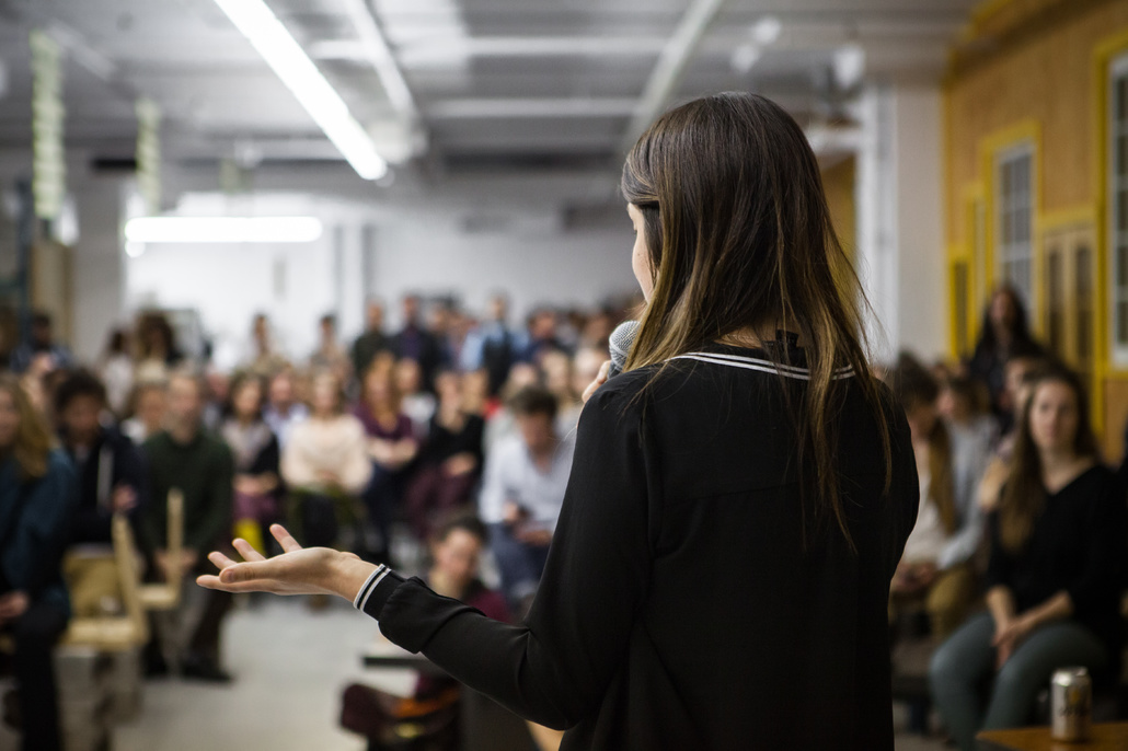 Presenting to a group