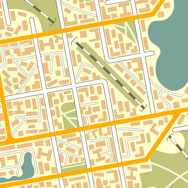 A city map.