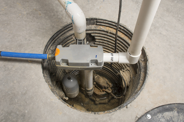 Sump pump.