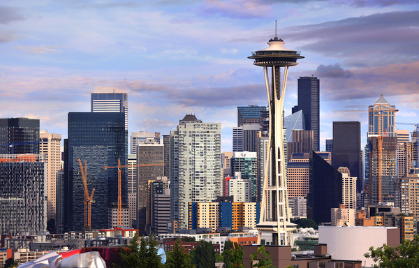 City of Seattle skyline.