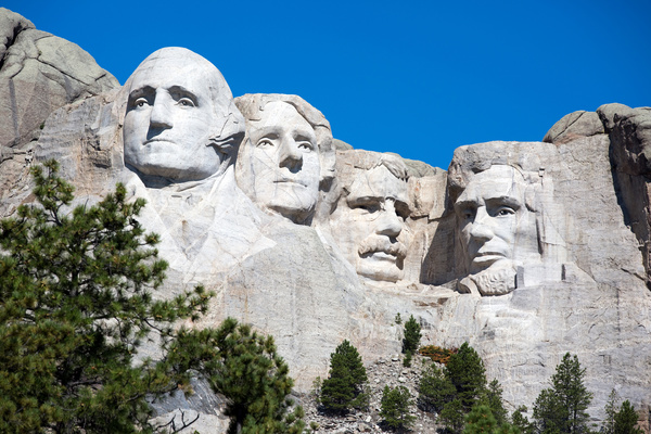 Mount Rushmore.