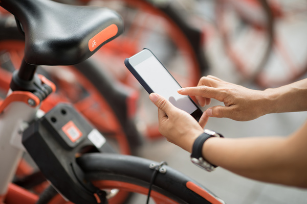 GPS app for rental bikes.