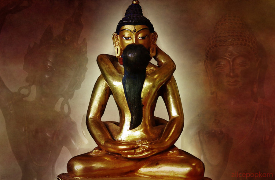 Yab-Yum is a position inspired by tantra