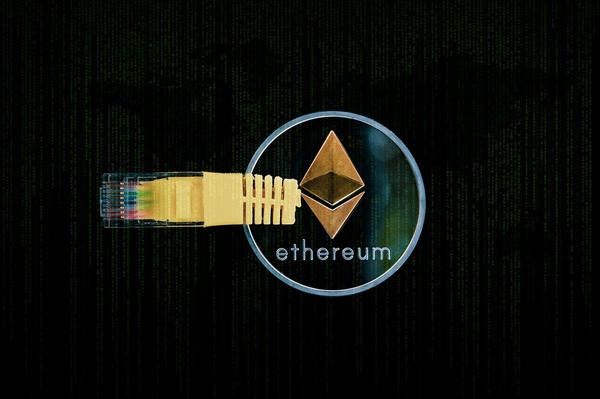 Ethereum logo.