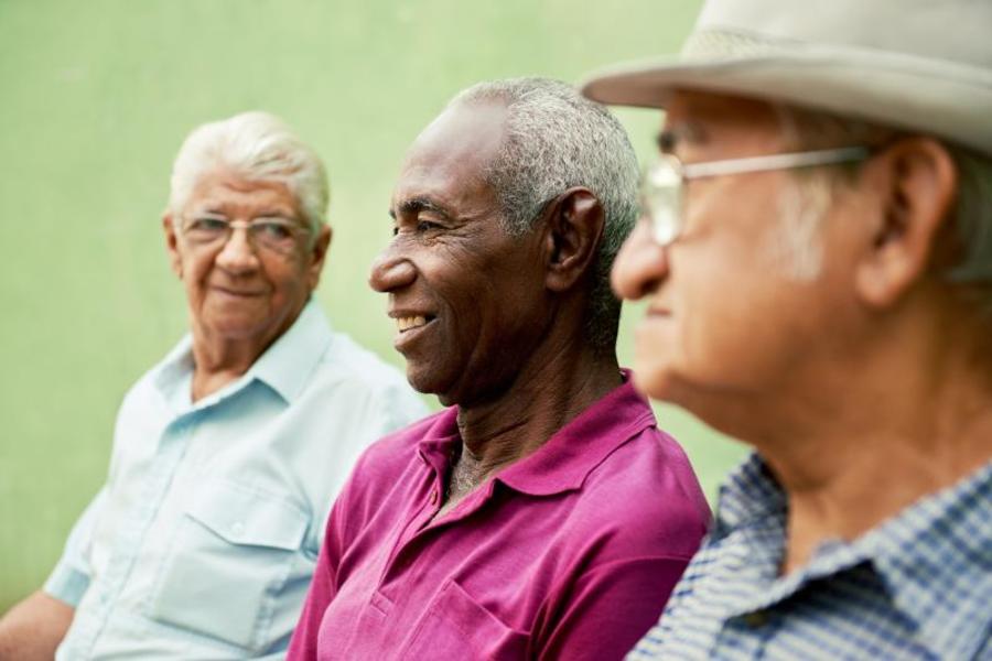Prostate cancer is commonly diagnosed in men in their sixtes and over
