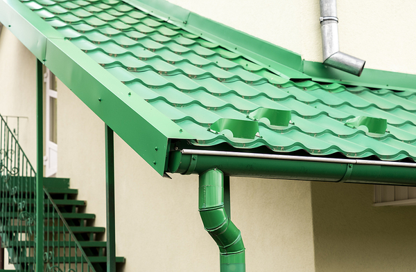 Green gutters.