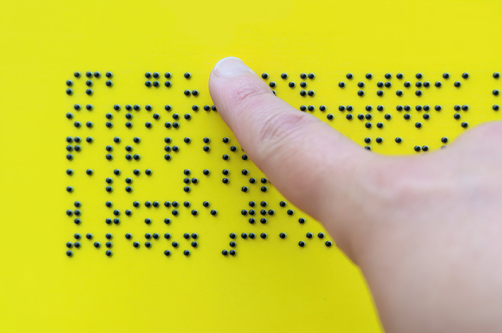 Braille.