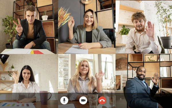 Video conference.