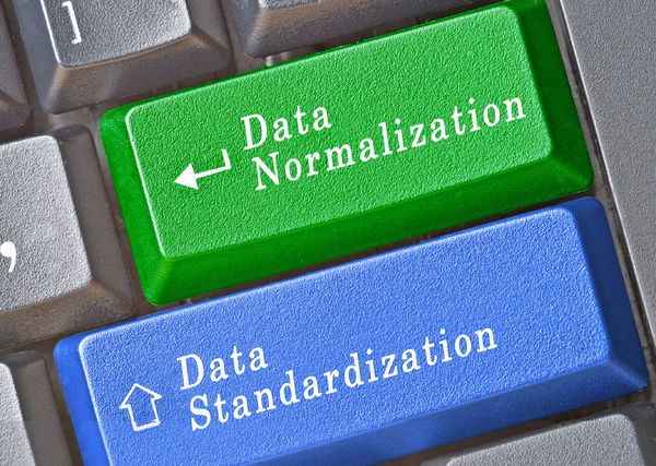 Data normalization and data standardization