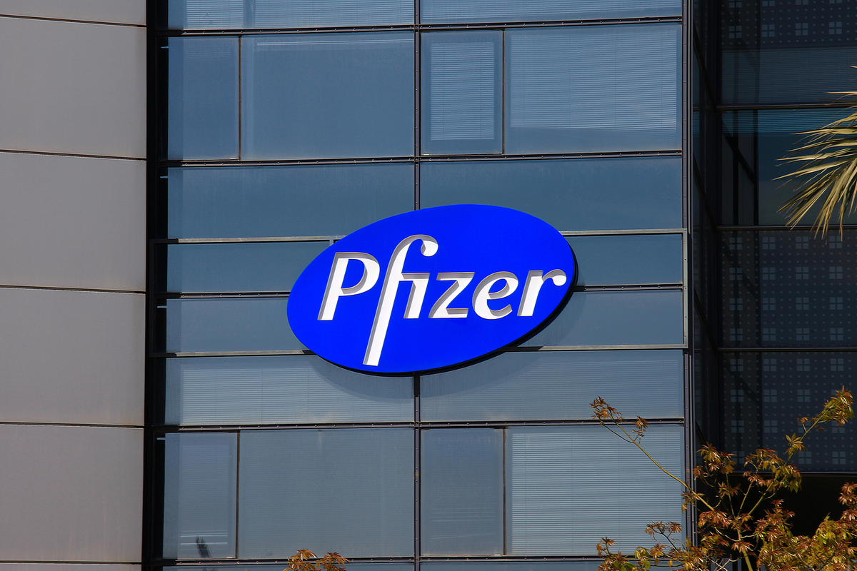 Pfizer building.